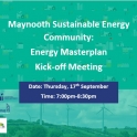 Free Webinar Maynooth Sustainable Energy Community