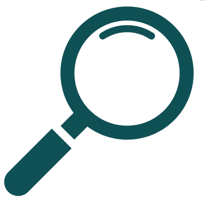 Icon of magnifying glass