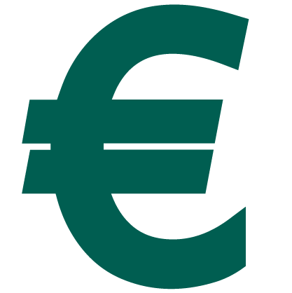 Picture of a Euro symbol or icon.