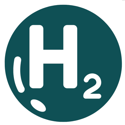 Picture of hydrogen icon.