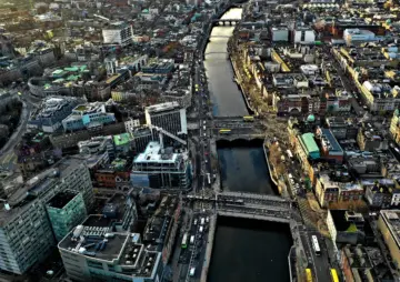 Picture of Dublin city.