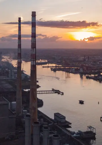 Image of the poolbeg towers