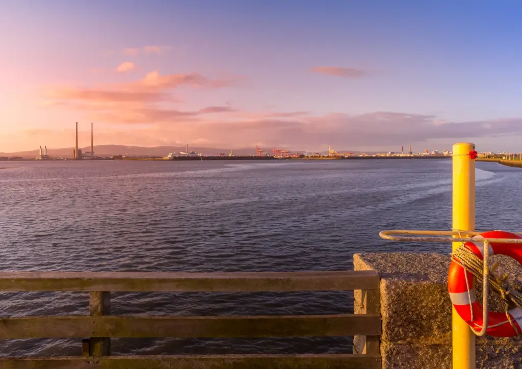 Picture of Poolbeg, Dublin.