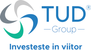 Logo for TUD Business Consulting, Romania.