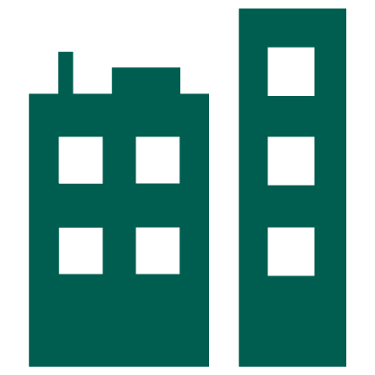 Icon of buildings