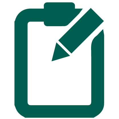 Icon of a clipboard