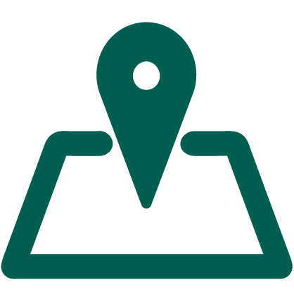 Icon of a map