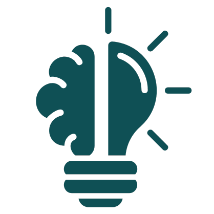 Picture of lightbulb icon.